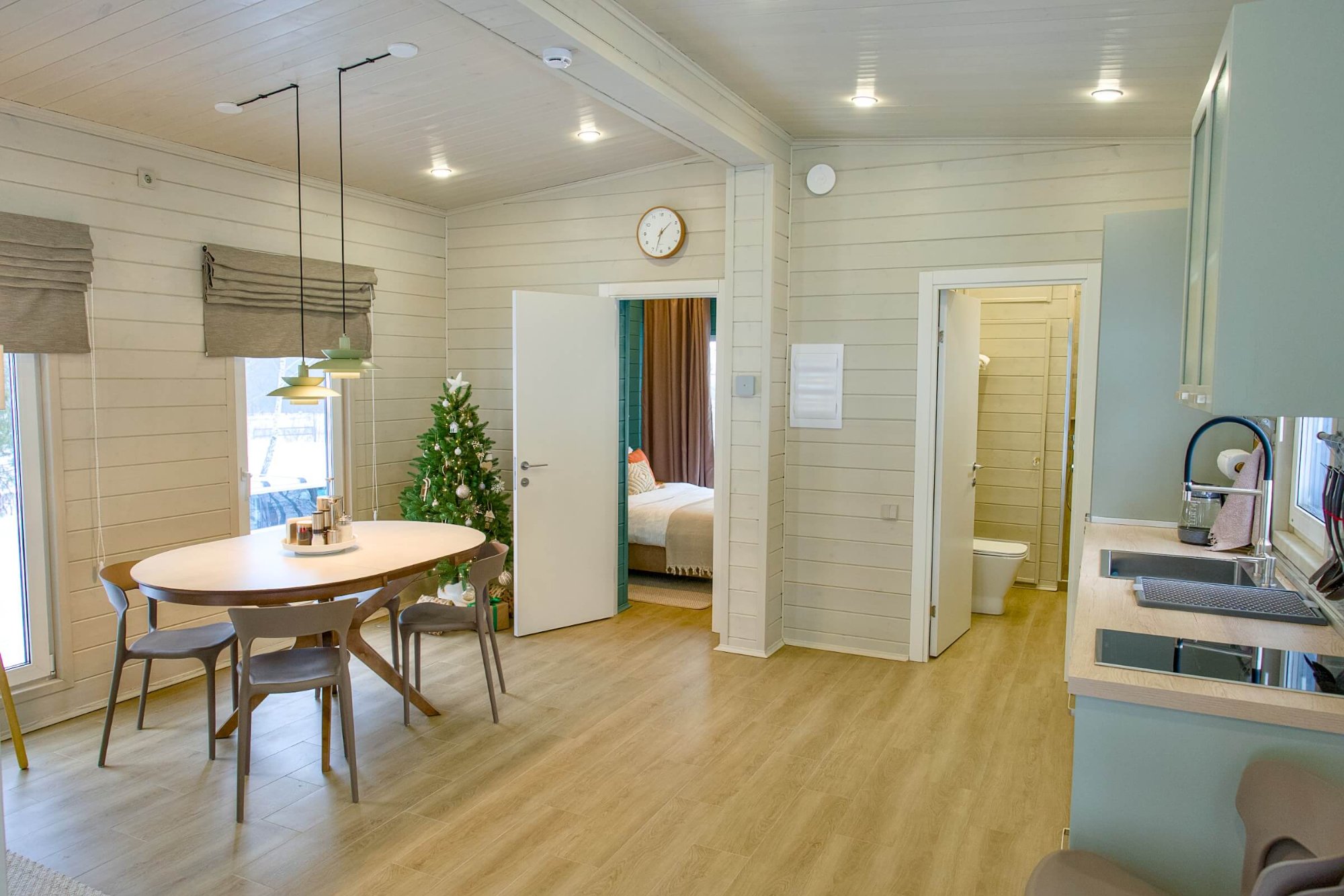 Гостиная и столовая